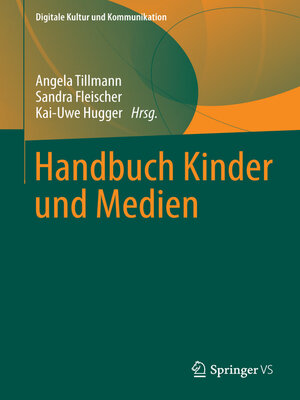 cover image of Handbuch Kinder und Medien